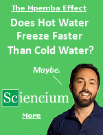 The phenomenon of hot water freezing faster than cold water is known as the Mpemba effect, named after Erasto Mpemba, a student who in 1963 was making ice cream as part of a school project.